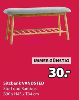 JYSK Sitzbank vandsted Angebot