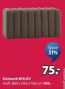 JYSK Sitzbank BISLEV Angebot