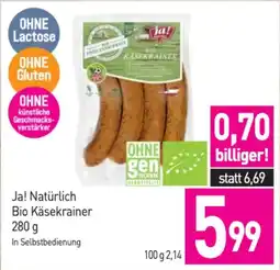 Sutterlüty Bio Käsekrainer Angebot