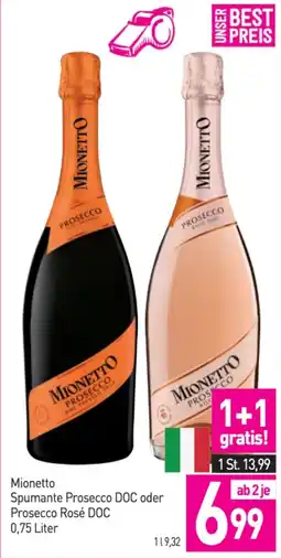 Sutterlüty Mionetto Angebot
