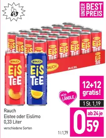 Rauch Eistee oder Eislimo