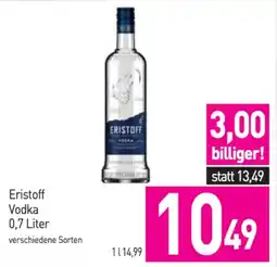 Sutterlüty Eristoff Vodka Angebot
