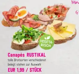 Sutterlüty Canapés RUSTIKAL Angebot