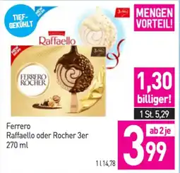 Sutterlüty Raffaello oder Rocher Angebot