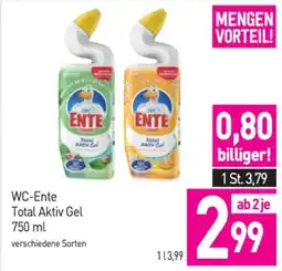 Sutterlüty WC-Ente Total Aktiv Gel Angebot