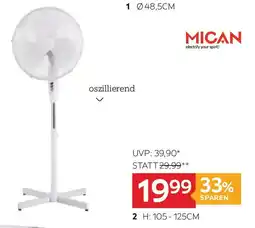 XXXLutz Mican standventilator Angebot