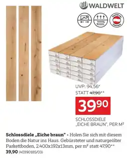 XXXLutz Schlossdiele Eiche braun Angebot