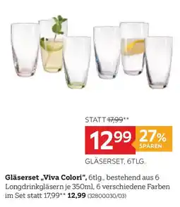XXXLutz Gläserset Viva Colori Angebot