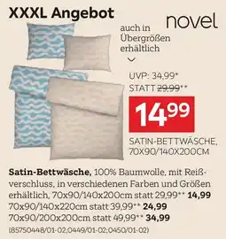 XXXLutz Satin Bettwäsche Angebot