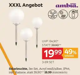 XXXLutz Solarleuchte Angebot