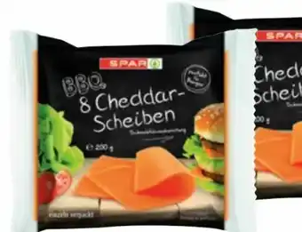 Spar BBQ Cheddar Scheiben Angebot