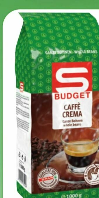 Spar Caffe Crema Angebot