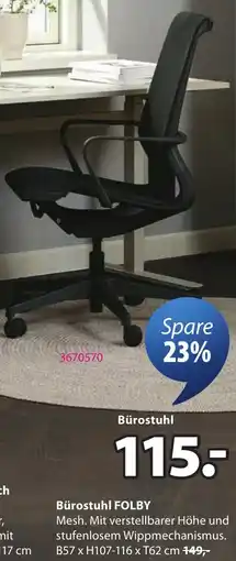 JYSK Bürostuhl Angebot