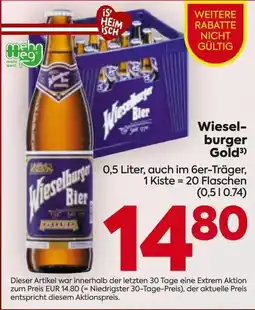 Billa Wieselburger Gold Angebot