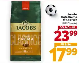 Billa Jacobs Café Crema Angebot