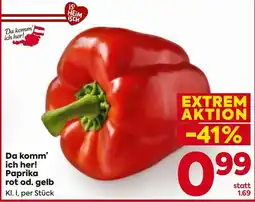 Billa Da komm' ich her! Paprika rot od. gelb Angebot