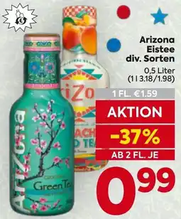 Billa Arizona Eistee Angebot