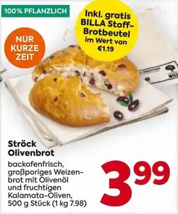 Billa Ströck Olivenbrot Angebot