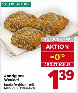 Billa Aborigines Weckerl Angebot
