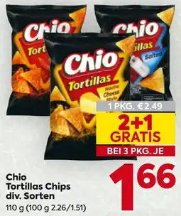 Billa Chio Tortillas Chips Angebot