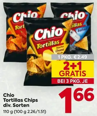 Billa Chio Tortillas Chips Angebot