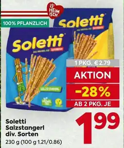 Billa Soletti Salzstangerl Angebot