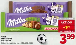 Billa Milka Schokolade Angebot