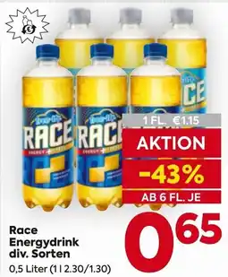 Billa Race Energydrink Angebot