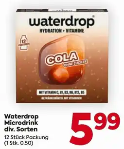 Billa Waterdrop Microdrink Angebot
