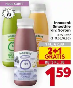 Billa Innocent Smoothie Angebot