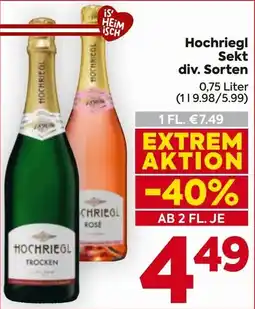 Billa Hochriegl Sekt Angebot