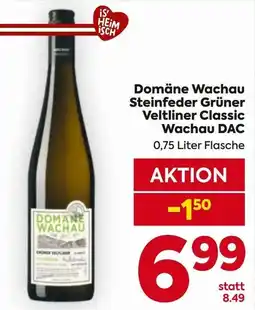 Billa Domäne Wachau Steinfeder Grüner Veltliner Classic Wachau DAC Angebot