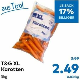 T&G T&G XL Karotten 3kg Angebot