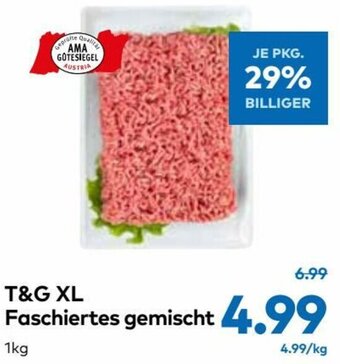 T&G T&G XL Faschiertes Gemischt 1Kg Angebot