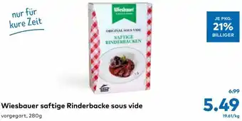 T&G Wiesbauer Saftige Rinderbacke Sous Vide 280g Angebot