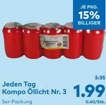 T&G Jeden Tag Kompo Öllicht Nr.3 Angebot