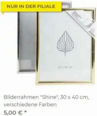 TEDi Bilderrahmen "Shine" 30x40 cm Angebot