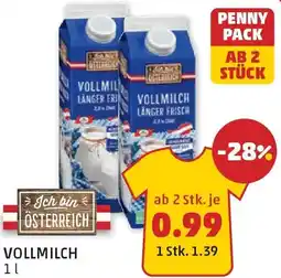 PENNY Vollmilch Angebot