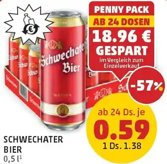 PENNY Schwechater bier Angebot
