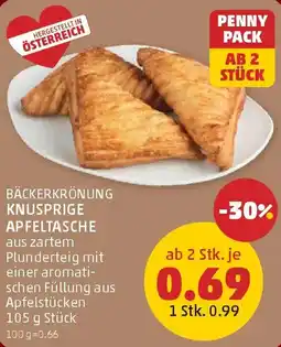PENNY Knusprige apfeltasche Angebot