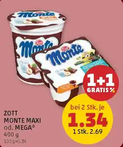PENNY Zott monte maxi Angebot