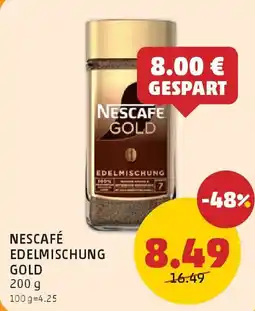 PENNY Nescafe gold edelmischung gold Angebot