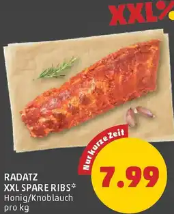 PENNY Radatz xxl spare ribs Angebot