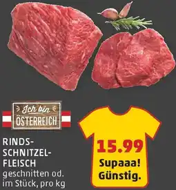 PENNY Rinds- schnitzel- fleisch Angebot