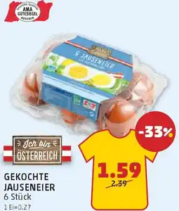 PENNY Gekochte jauseneier Angebot