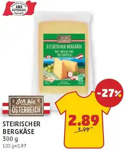 PENNY Steirischer bergkäse Angebot