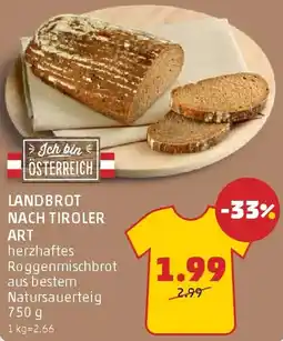 PENNY Landbrot nach tiroler art Angebot