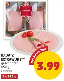 PENNY Radatz extrawurst Angebot