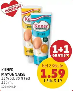 PENNY Kuner mayonnaise Angebot