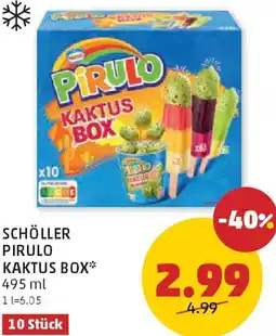 PENNY Schöller pirulo kaktus box Angebot